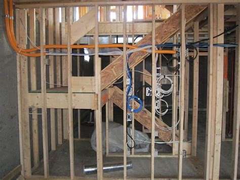 removing metal electrical boxes to finish basement|electrical wiring for basement.